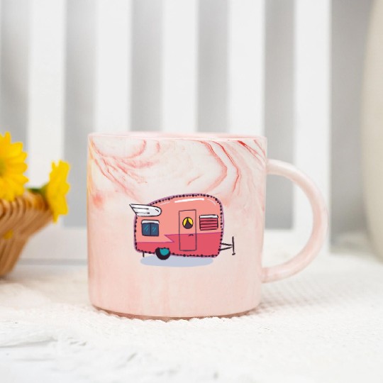 camper Marble Mugs