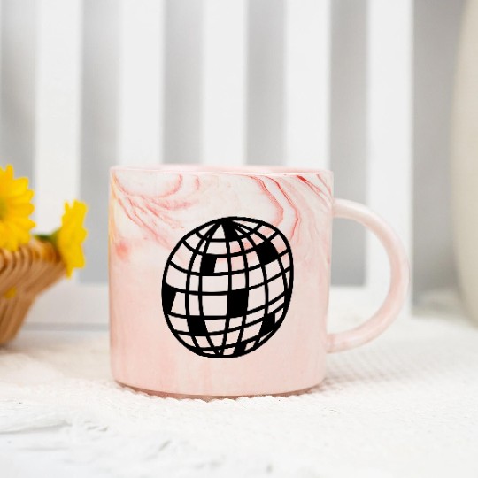 Disco ball Marble Mugs