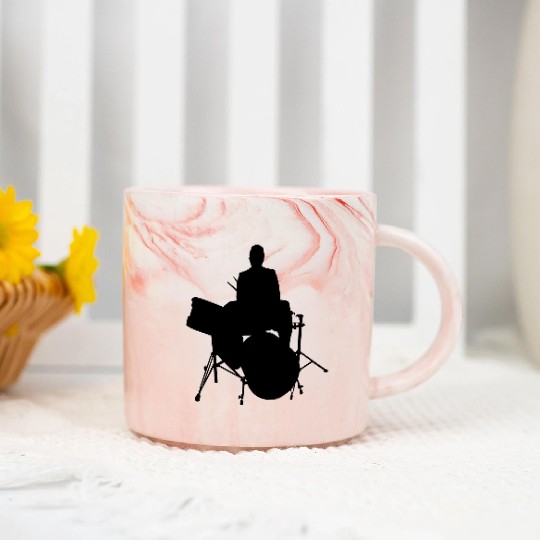 Drummer Marble Mugs