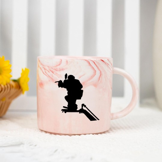 Movie camera Marble Mugs