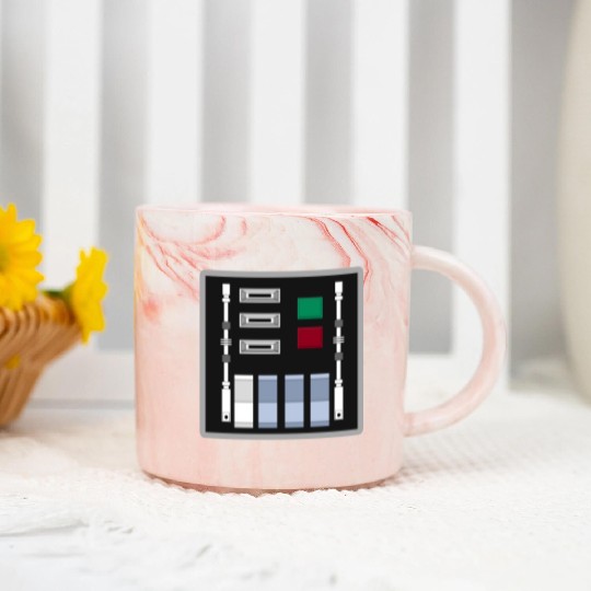Darth Vader Control Panel - A New Hope Marble Mugs