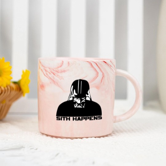 Darth Vader Marble Mugs
