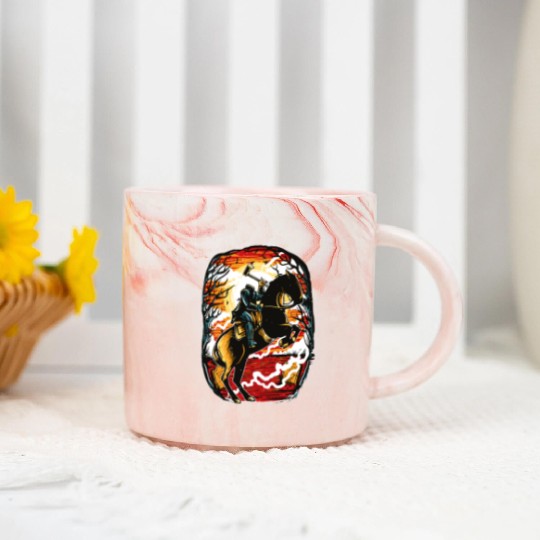 Headless Horseman Marble Mugs