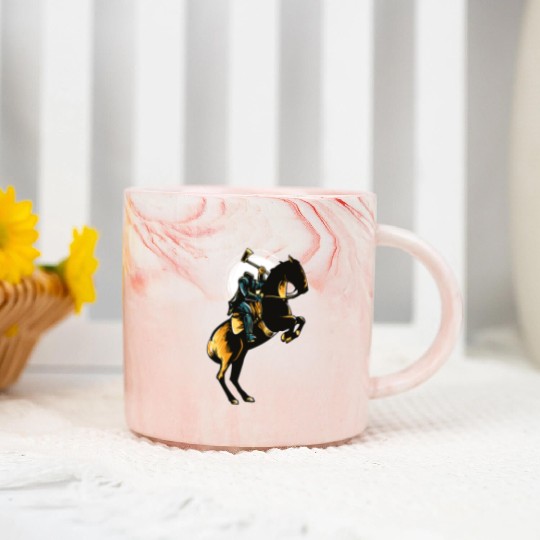 Headless Horseman Marble Mugs