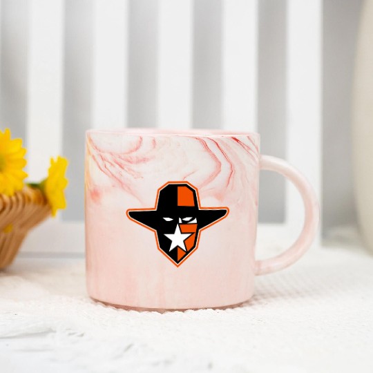 Cowboy Outlaw Star Icon Marble Mugs