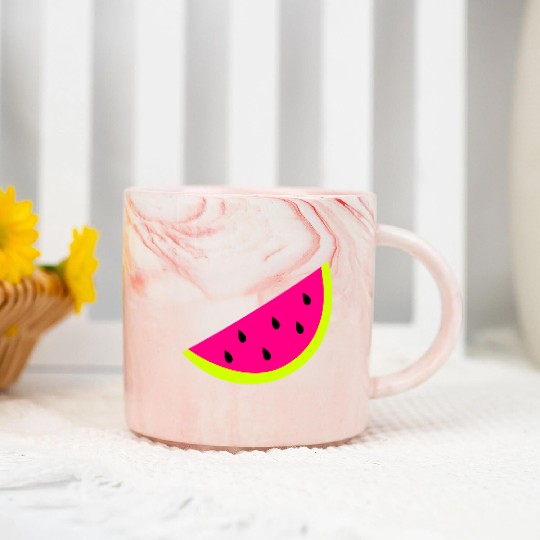 Watermelon Marble Mugs