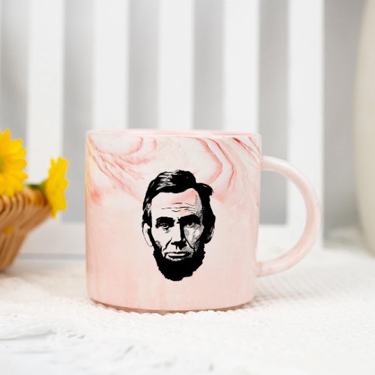 Abraham lincoln Marble Mugs
