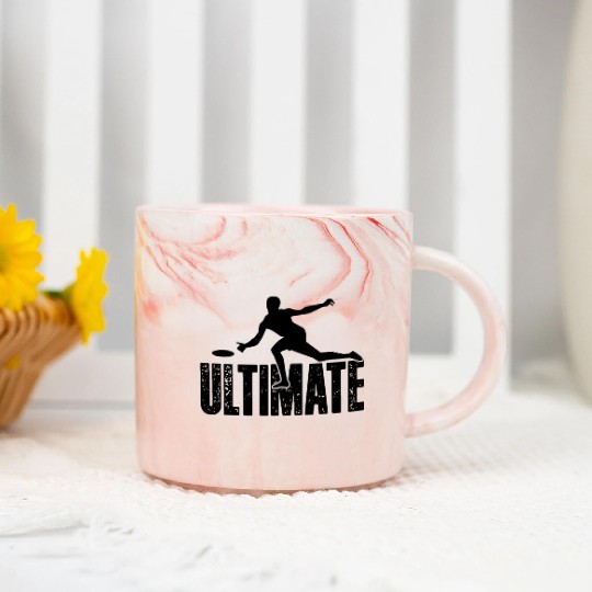 Ultimate Frisbee Marble Mugs