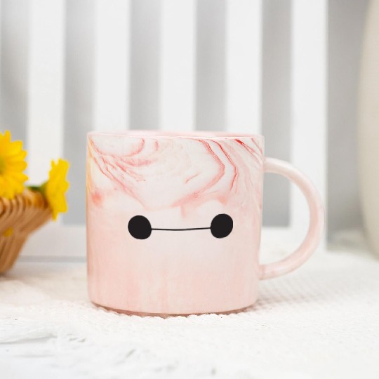 Disney Movie Big Hero 6 Baymax Eyes Marble Mugs Illuminati