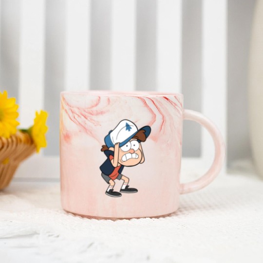 Gravity Falls Marble Mugs