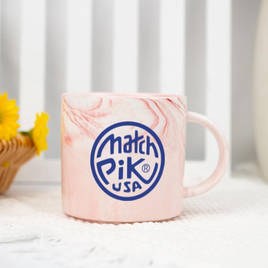 Scott Pilgrim s Match Pik Marble Mugs