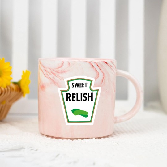 Sweet Relish Marble Mugs Halloween Costume Funny Holiday