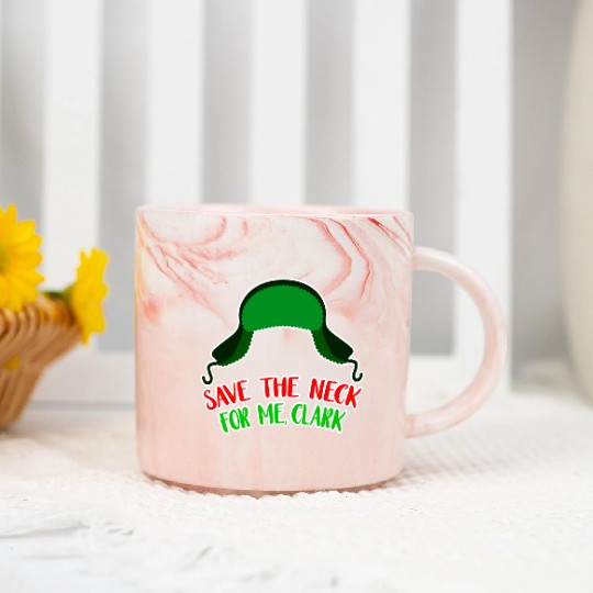 Griswold Christmas Vacation Marble Mugs