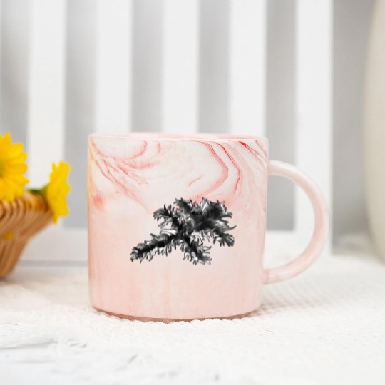 Griswold Christmas Cat Marble Mugs