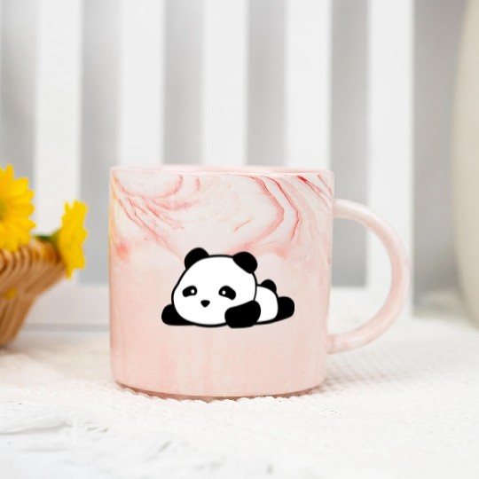 Panda kawaii Marble Mugs