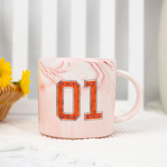 01 General Lee Style Marble Mugs