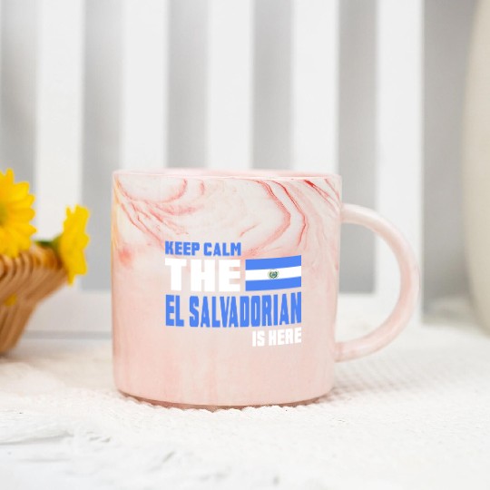 Keep Calm El Salvador / Gift San Salvador Marble Mugs