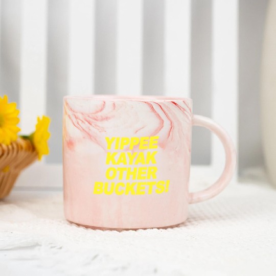 Yippee Kayak Other Buckets Brooklyn Nine Nine B99 Marble Mugs