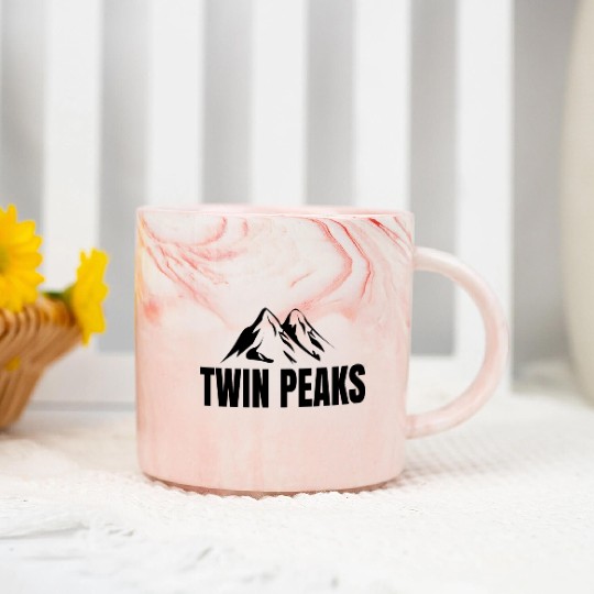TWIN PEAKS Marble Mugs
