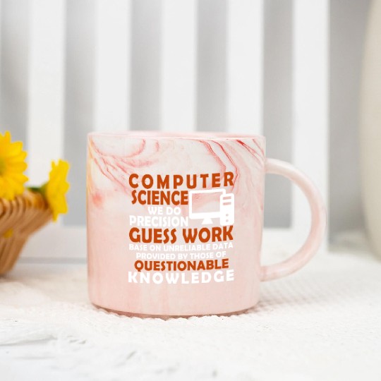 Computer science Marble Mugs
