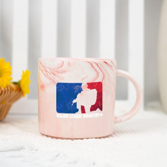Major League Infantry Canada Marble Mugs