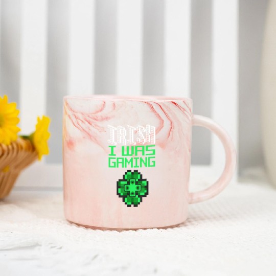 Video Game Gaming St Patricks Day Gamer Marble Mugs