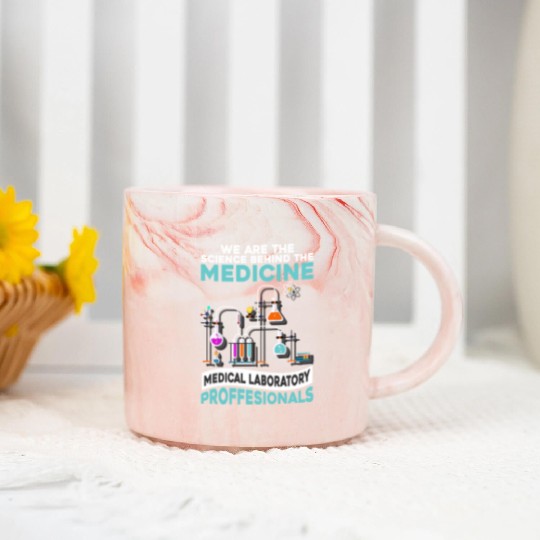 Medicine Laboratory Science Scientist Labor Marble Mugs