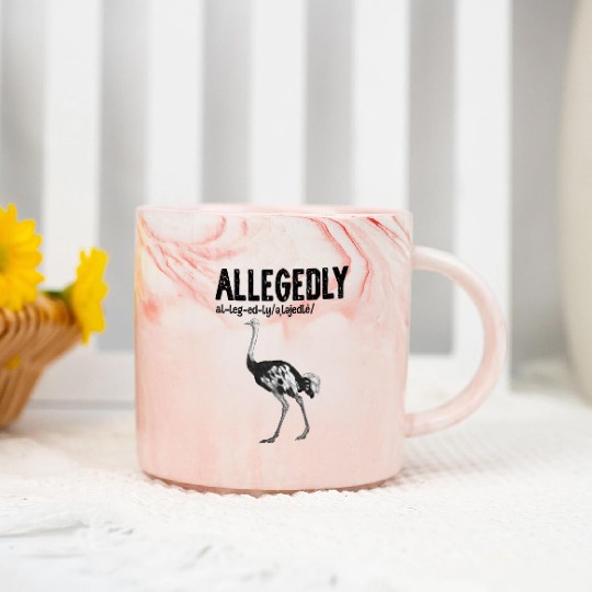 Letterkenny Allegedly English Teacher Gift Marble Mugs