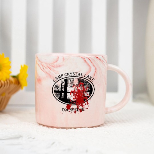 Crystal Lake Counselor Marble Mugs