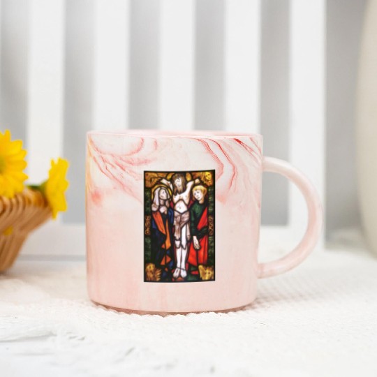 Scenes from the life of the Virgin Mary Marble Mugs