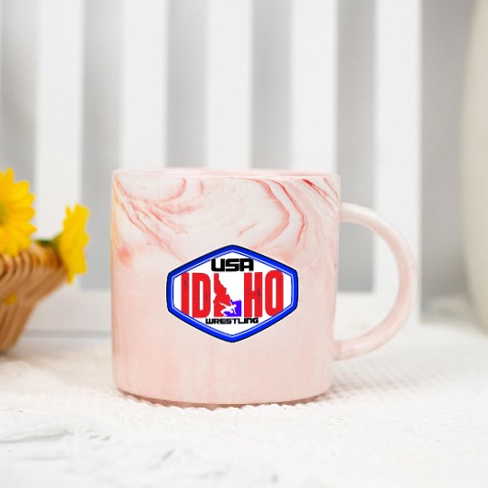 Idaho Division Team USA Wrestling Marble Mugs