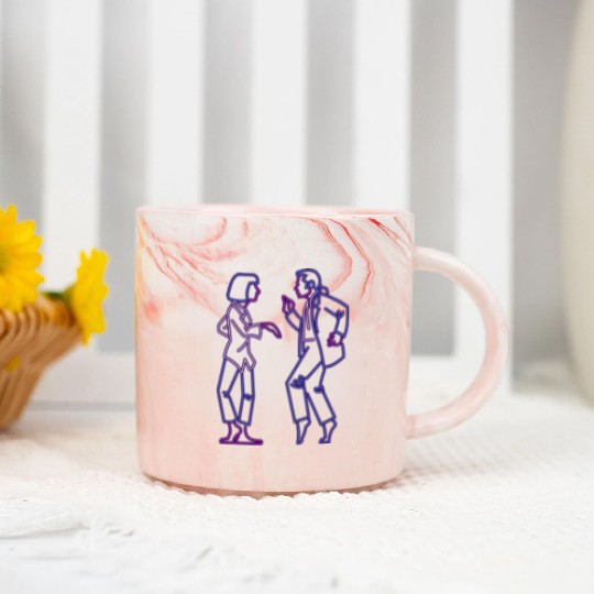 Pulp Fiction - Dance Marble Mugs