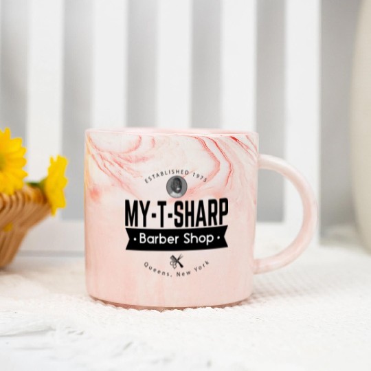 Coming To America | MY-T-SHARP Barber Shop Marble Mugs