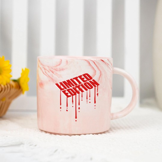 Text Need Money Not Friends Logo lonely design ear Marble Mugs