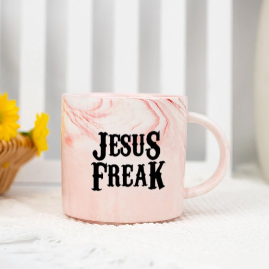 Jesus freak Marble Mugs