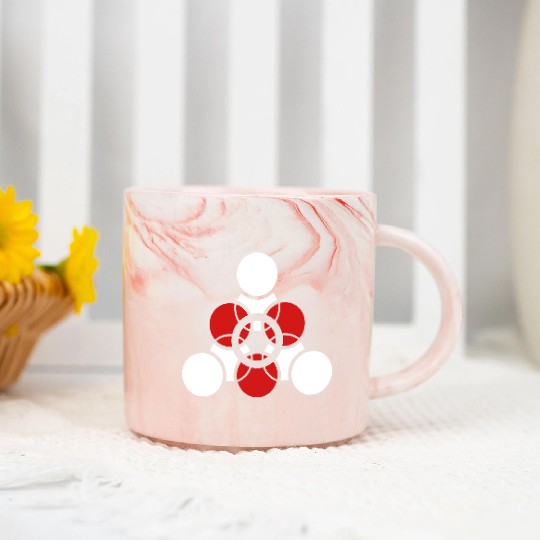 Mandala - Sacred Geometry - Music Marble Mugs