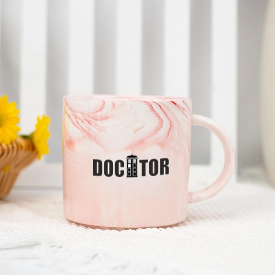 DOCTOR WHO Marble Mugs