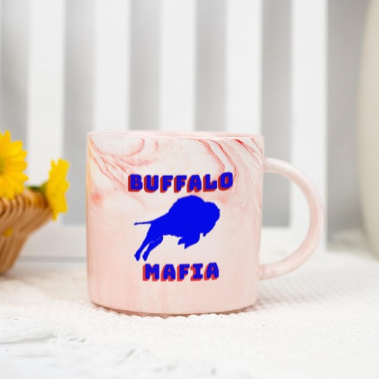 Bills Mafia Marble Mugs Makes A Great Gift For Buffalo Spo