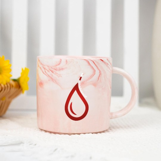 Phlebotomist Syringe Blood Phlebotomy Medical Gift Marble Mugs