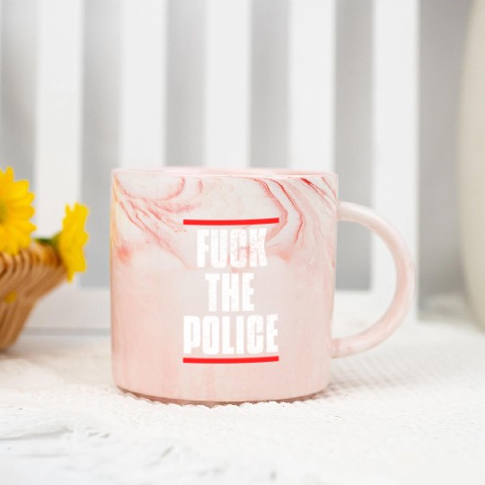 Fuck the Police Marble Mugs