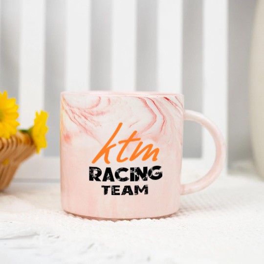 Ktm Racing Motogp Marble Mugs