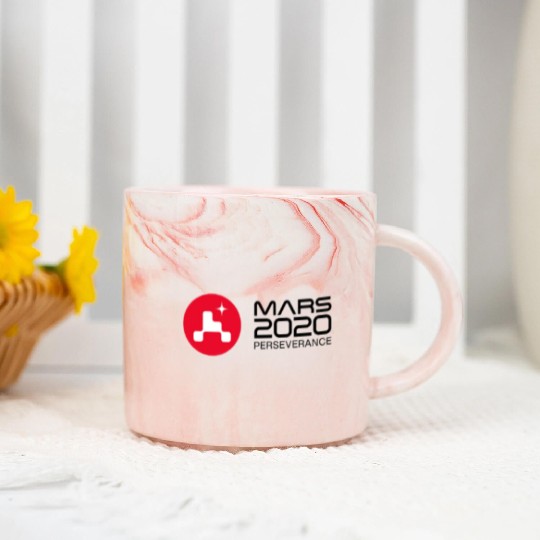 Mars 2020 Perseverance Rover Marble Mugs