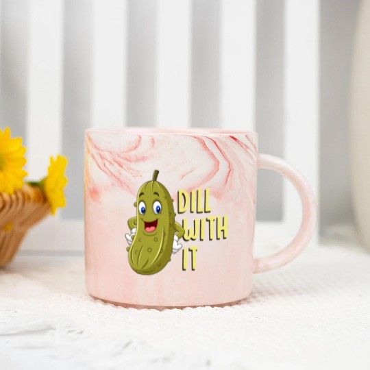 Pickles, Pickles Pickle, Food Marble Mugs