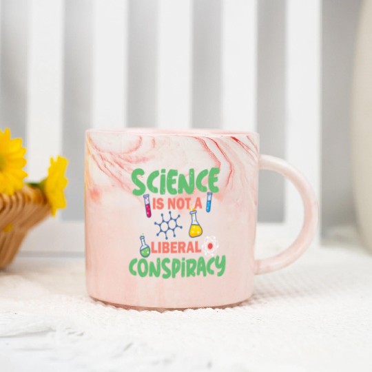 science not conspiracy science conspiracy Marble Mugs