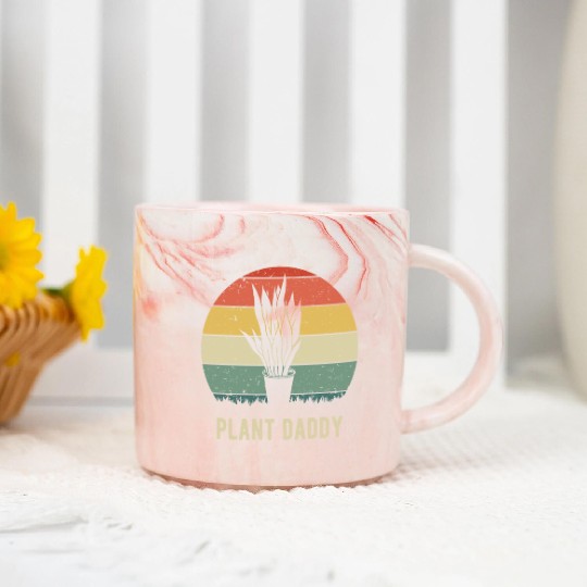 Plant Daddy VIII Marble Mugs
