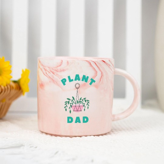 Plant Dad, Plant Daddy, Plant gift, Plant lover Marble Mugs