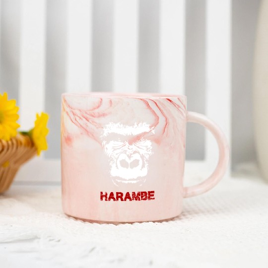 Harambe Marble Mugs