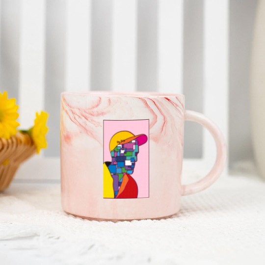 Lil peep Cry Baby Marble Mugs