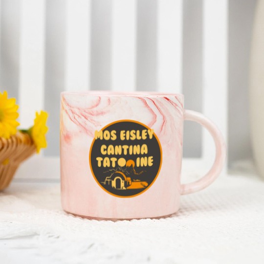 Star Wars Mos Eisley Cantina Tatooine Marble Mugs