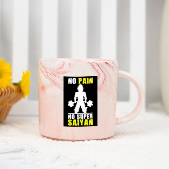 Anime Gym demon Marble Mugs
